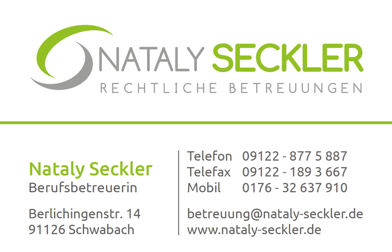 Nataly Seckler - Rechtliche Betreuungen